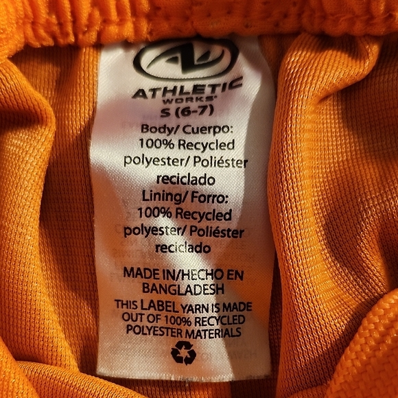 Reebok & Athletic Kids Size 7 Shorts Pair - Picture 7 of 8